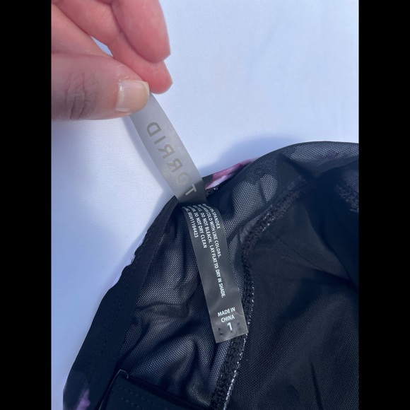 Torrid Black Floral One-Piece Swimsuit - Picture 6 of 11